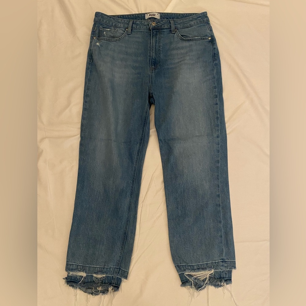 PAIGE Women’s Sarah Straight Ankle Jeans